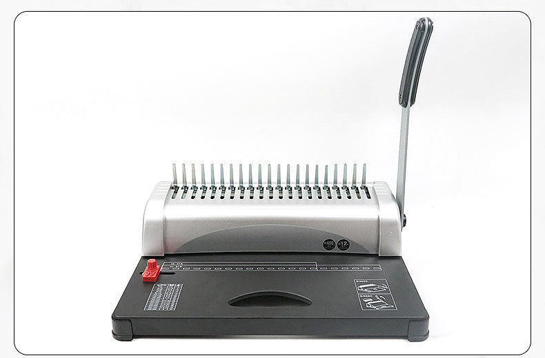 A4 Pince à bande de serrage Machine à coller le livre à souder 21-hole Machine à coller le panneau 10-hole S