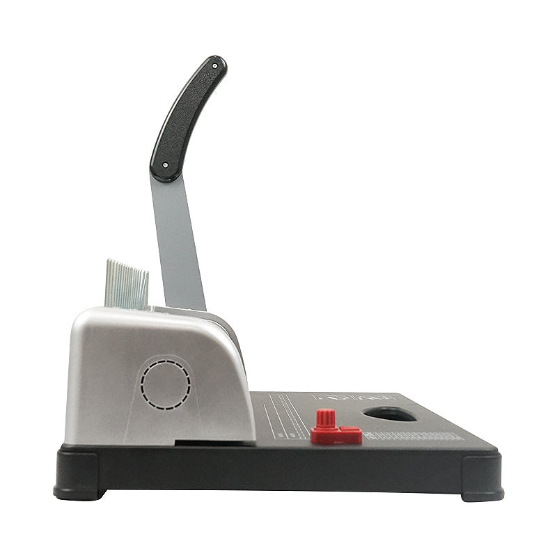 A4 Pince à bande de serrage Machine à coller le livre à souder 21-hole Machine à coller le panneau 10-hole S