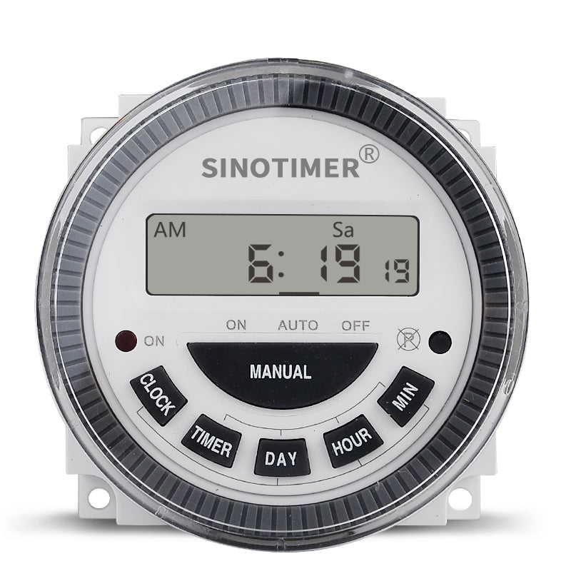 TM-619H-2 30A 230V AC 7 jours par semaine Temps programmable