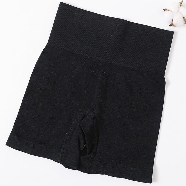 High Waist Sport Shorts Femmes Hip Push Up Short Safety Short Slim Fitness Seamles