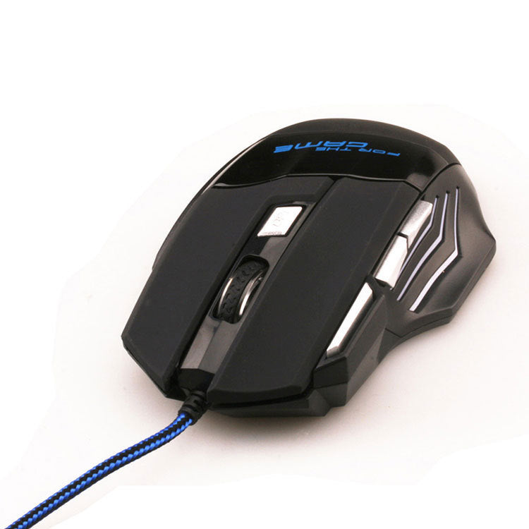 Souris de jeu USB couleur 7 boutons