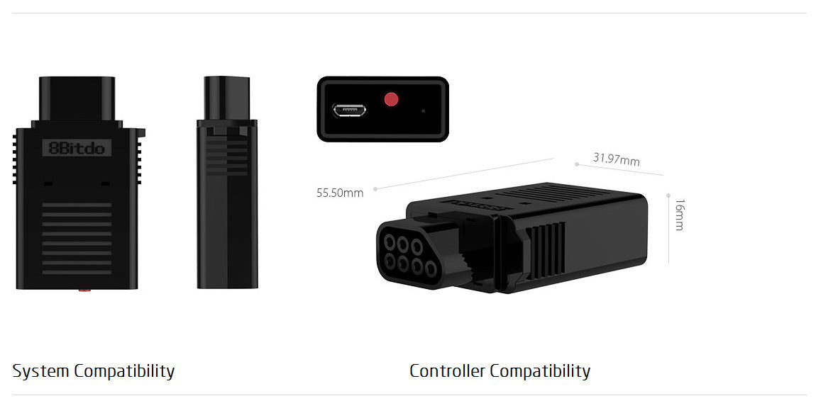 Contrôleur sans fil Bluetooth Récepteur Nes Récepteur