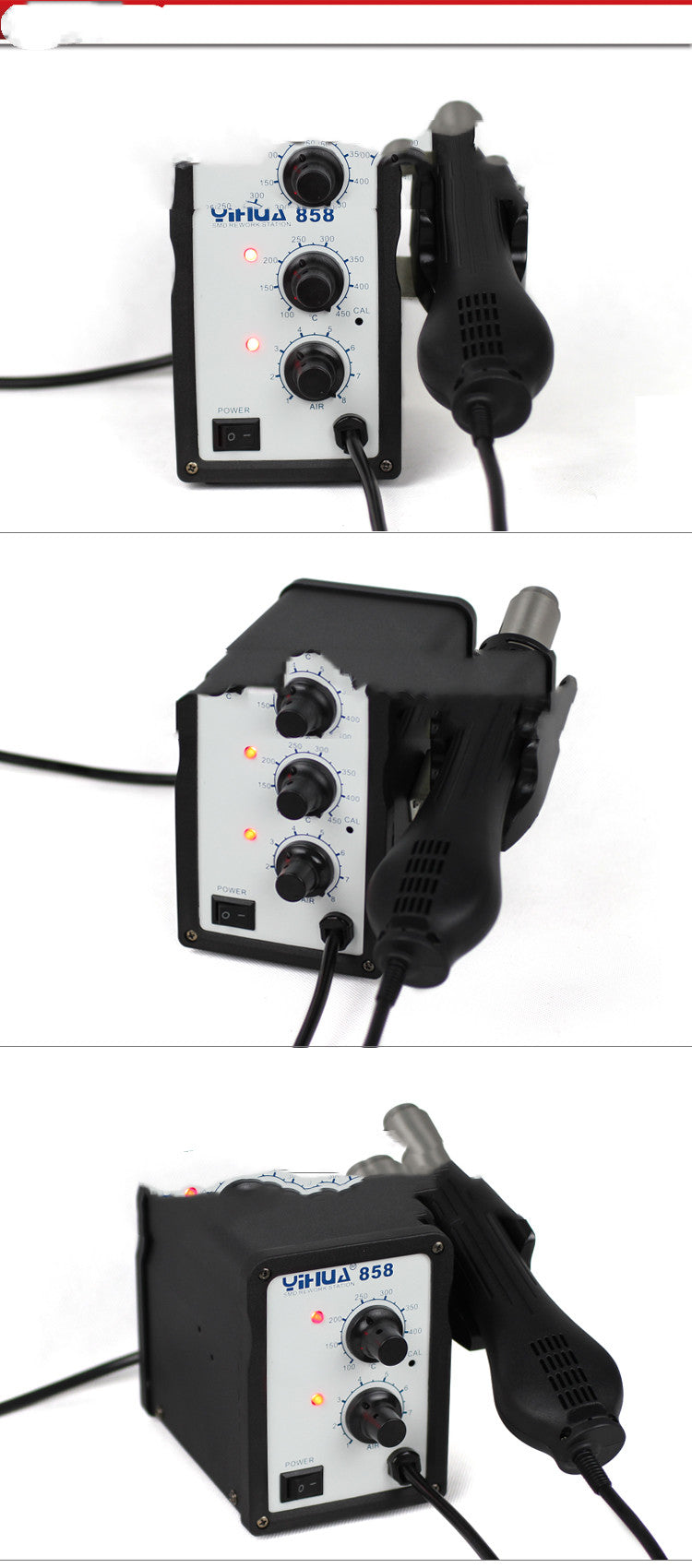 Type de ventilateur avancé Air Desoldering Station Air Gun