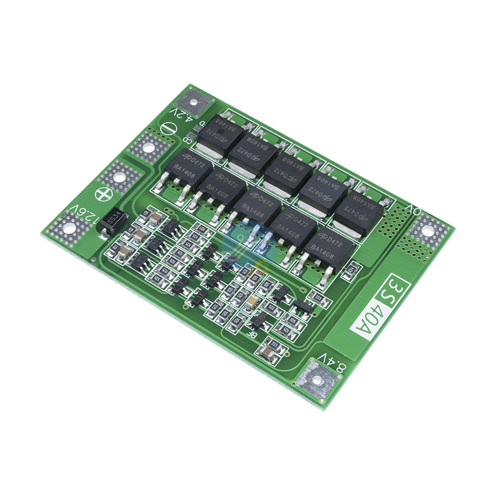 3S 40A BMS Lithium Batterie Protection Board Balance améliorée