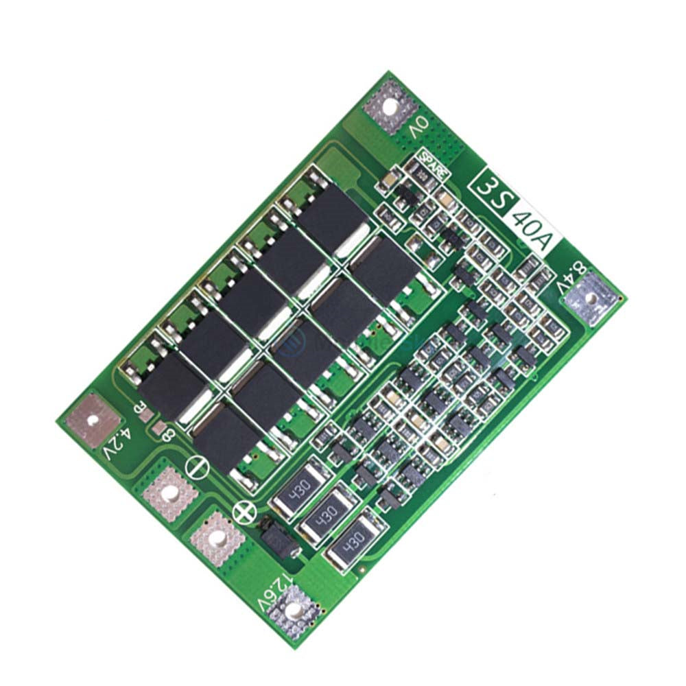 3S 40A BMS Lithium Batterie Protection Board Balance améliorée