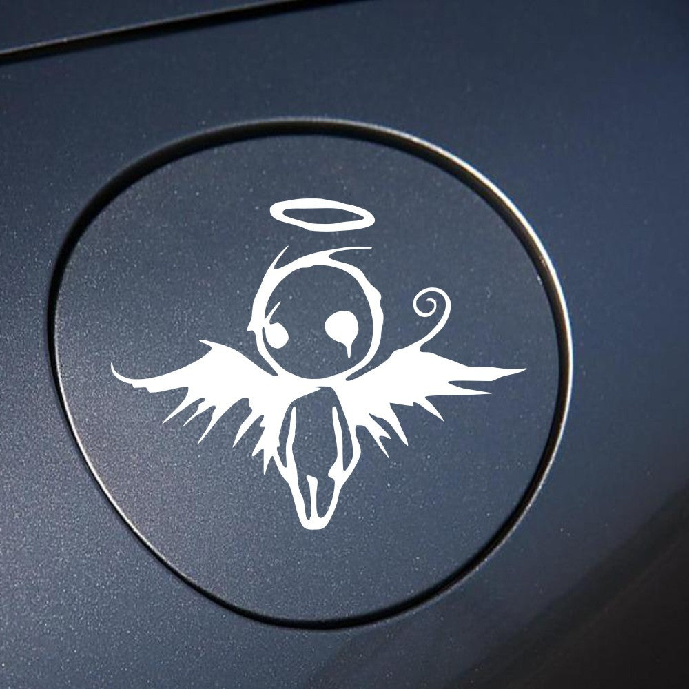 Rétro Gothique Dark Fallen Angel Commerce extérieur Voiture de décoration créative Stickers du corps N