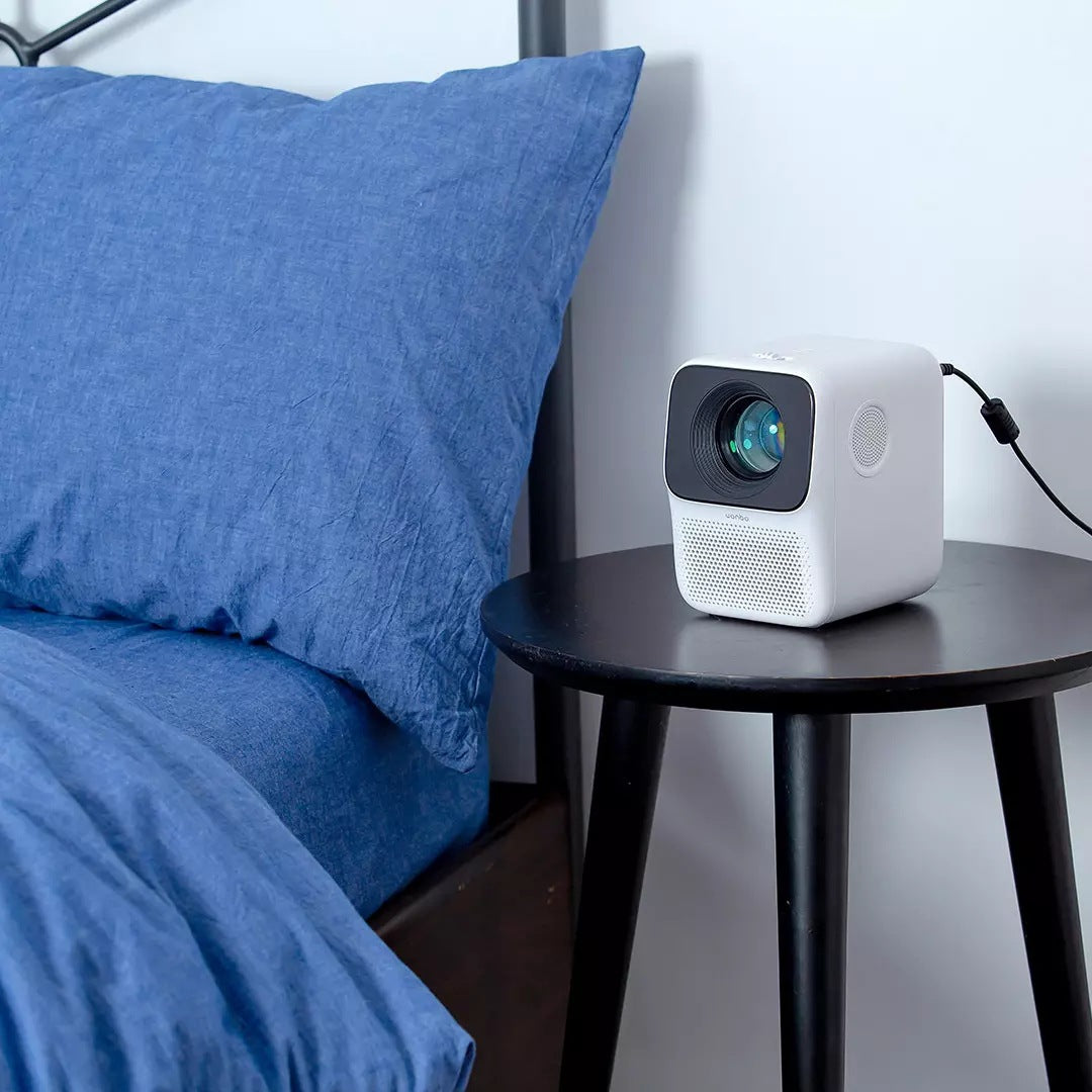 Xiaomi Wanbo Projecteur T2max-Free Accueil HD Petit Portable Mini Chambre Mur Casting Dormito