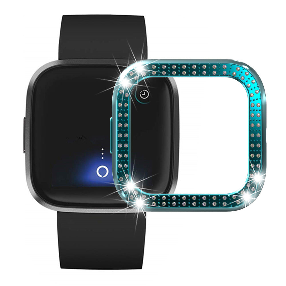 Deuxième génération de boîtier de montre Versa2 Electroplating Pc Double Row Diamond Watch Protection