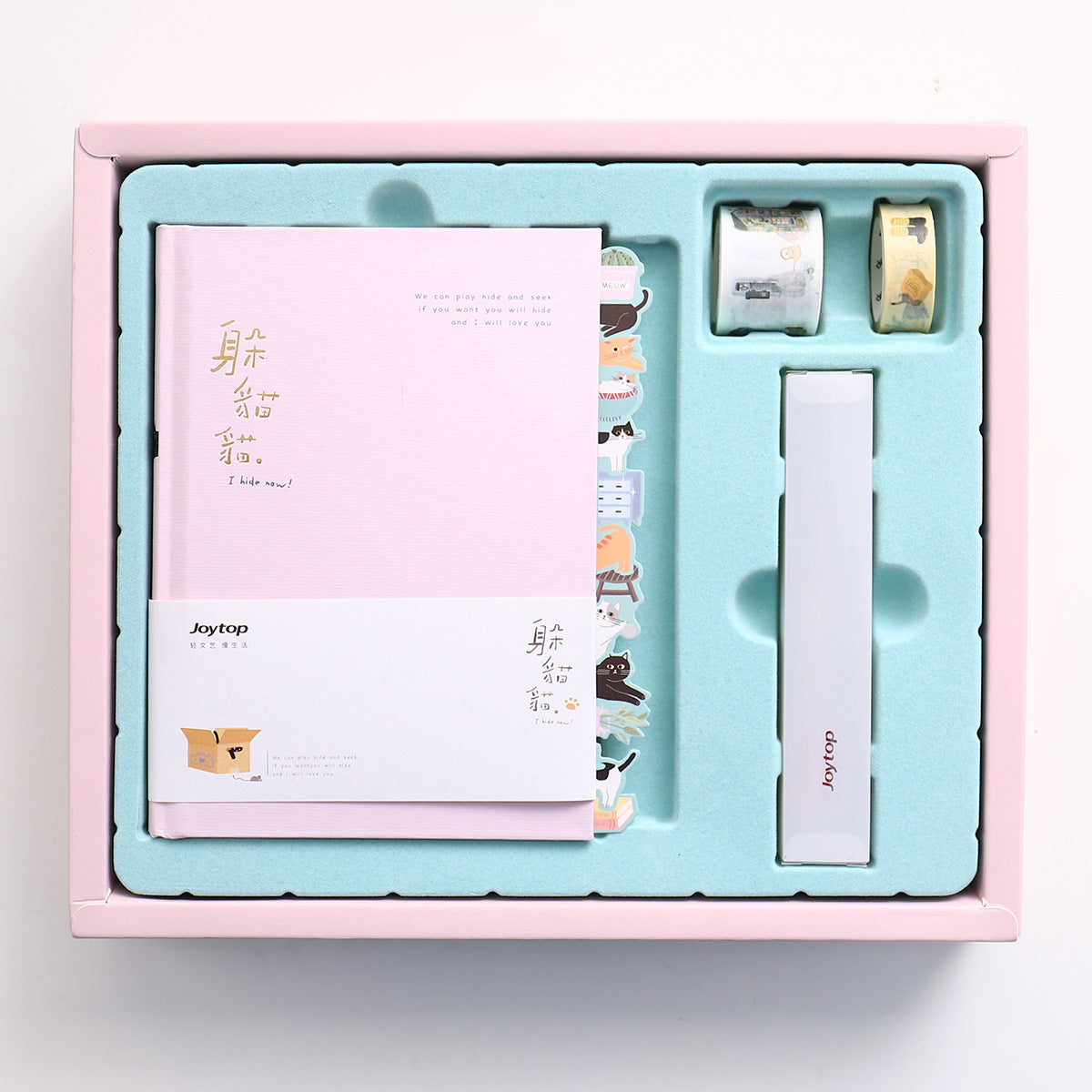 Boîte cadeau Peekaboo Ledger main