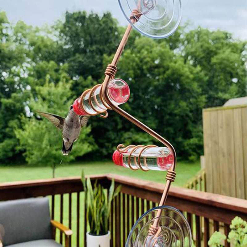 Garden Bird Feeder fournit Cummingbird Feeder Buyer Suction Cup Facile à nettoyer Deck Gard