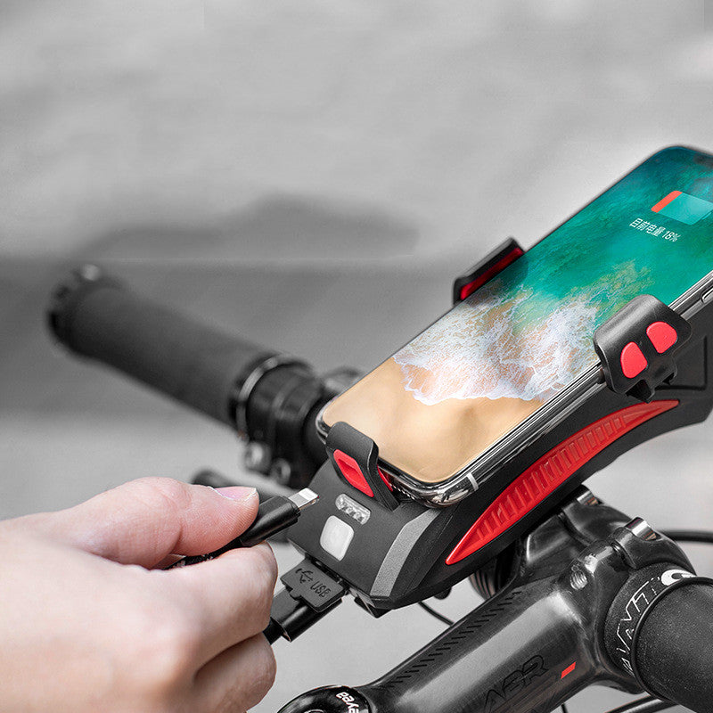 Porte-Téléphone Mobile Strong Light Lampe de poche Road Cycling Accessoires