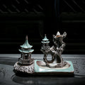 Ge Kiln Backflow Burner Zen Ceramic Creative Table Decoration Indoor Pan Incen