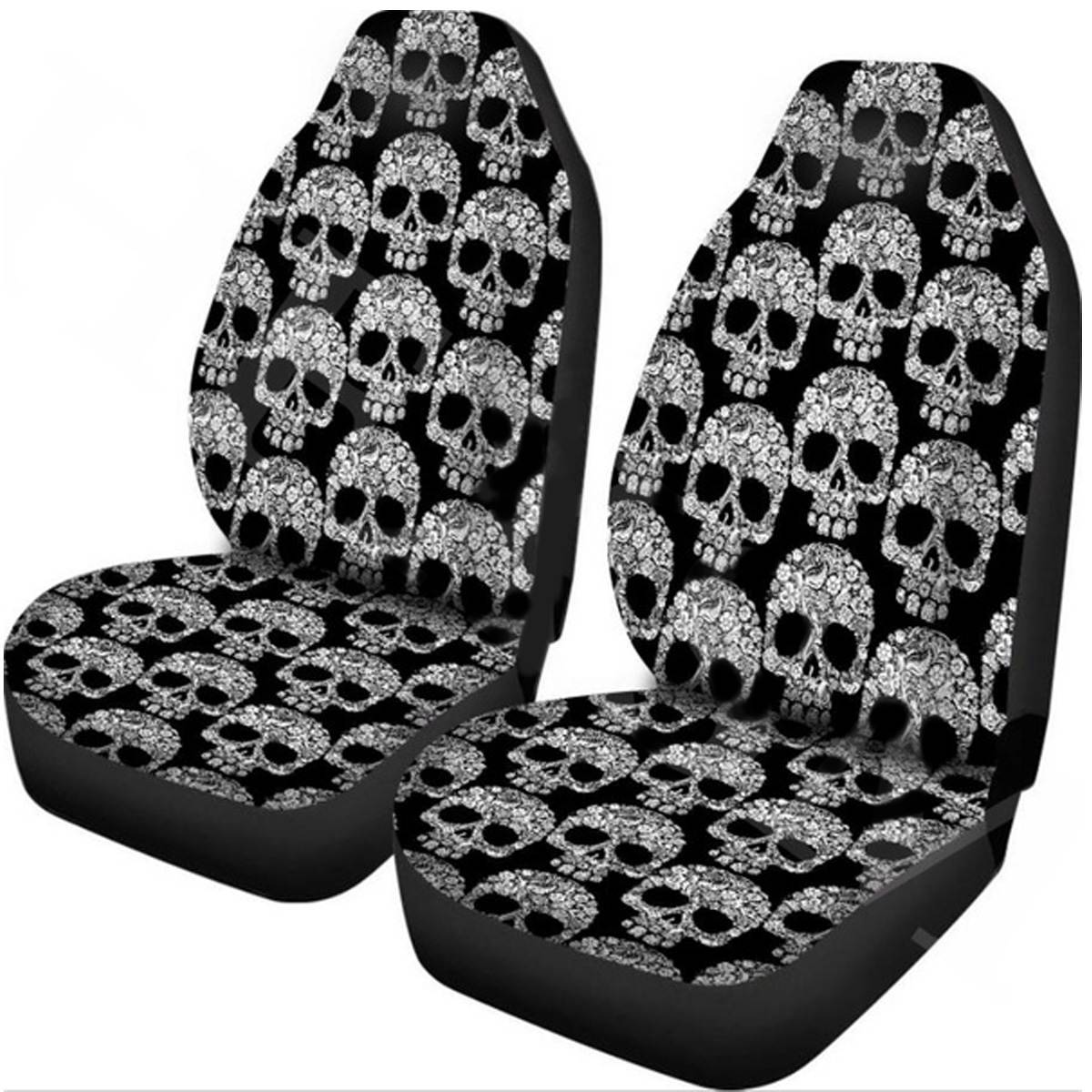 Couverture de siège de voiture Crâne classique impression universelle Amazon Ebaywish Aliexpress S