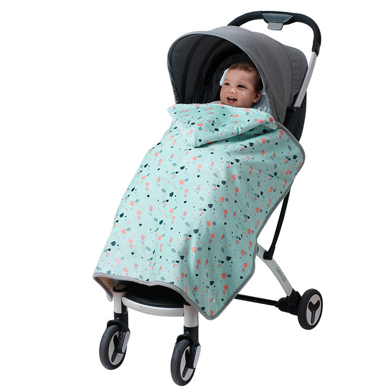 Sortir pour garder la couverture chaude Couverture bébé Couverture petite