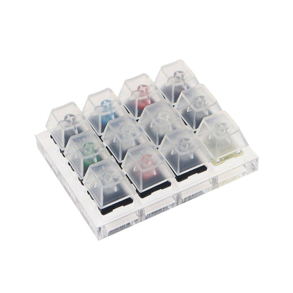 Cherry Original Cherry Douze-Axis Testeur Expérience Axis Switch Noir Vert Noir Tea Mil