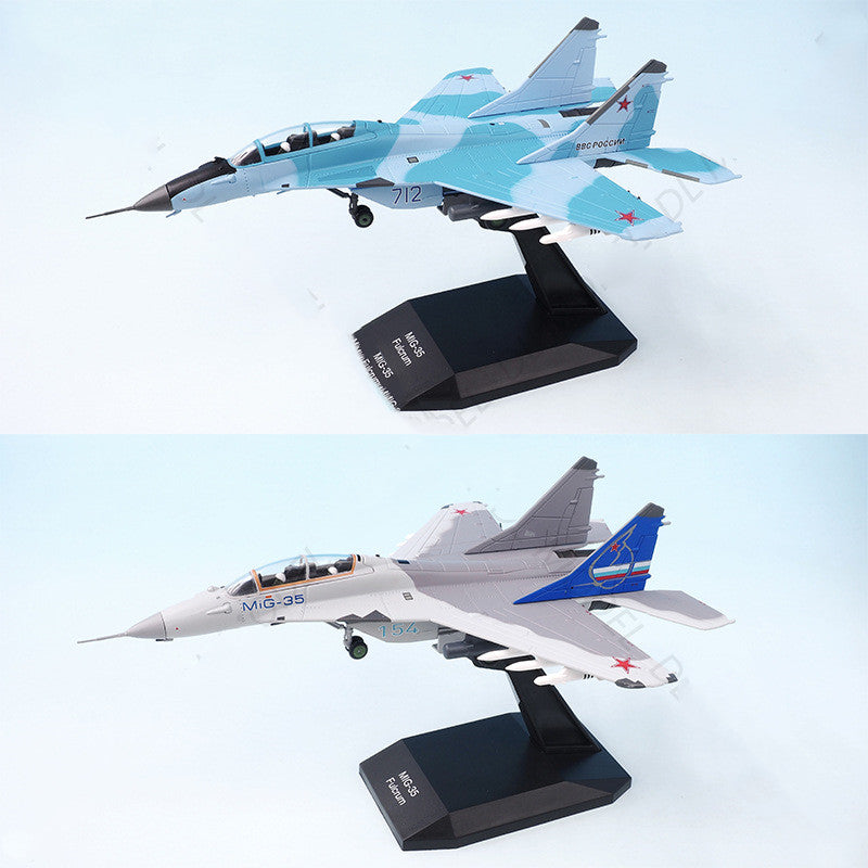 Russie Force aérienne Mig-35 Mig 35 Alliage de chasse Pendentifs de modèle finis