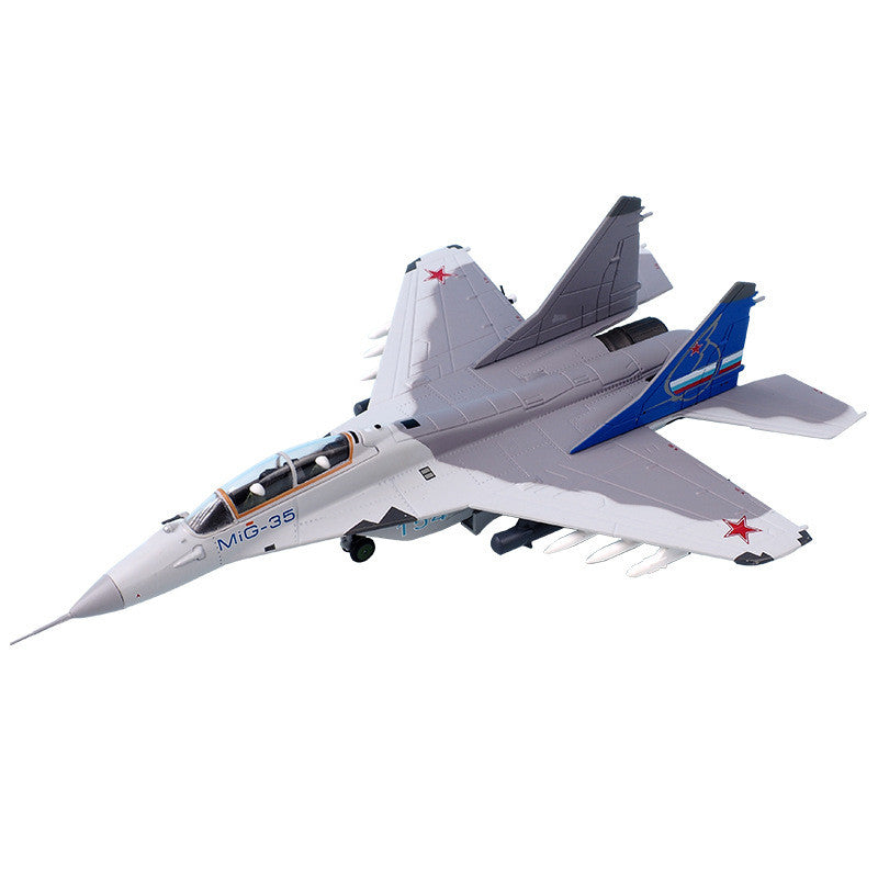 Russie Force aérienne Mig-35 Mig 35 Alliage de chasse Pendentifs de modèle finis