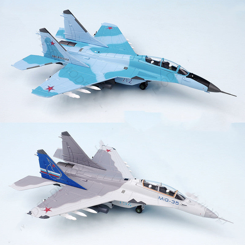 Russie Force aérienne Mig-35 Mig 35 Alliage de chasse Pendentifs de modèle finis