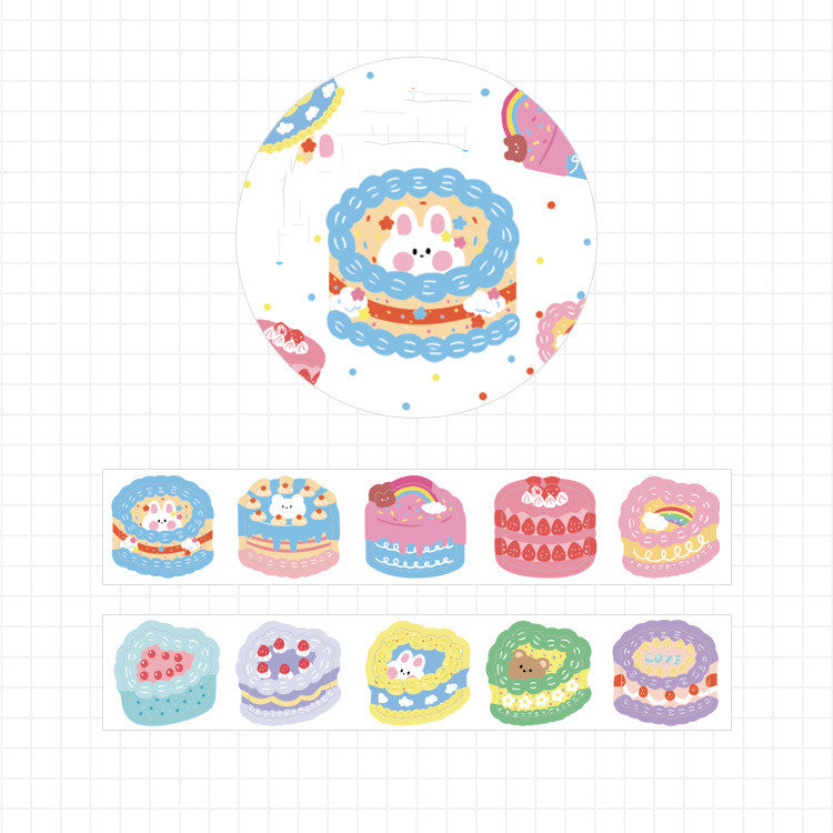 Controlled, heard about 100 pieces of tape, milky and cute