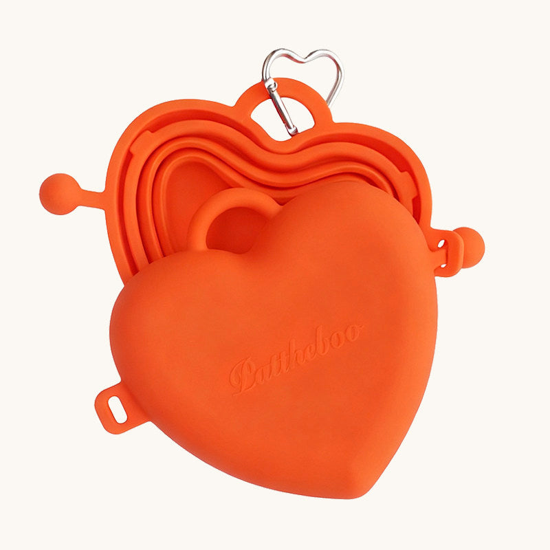 Pet Outdoor Bowl Portable Polding Silicone Bowl
