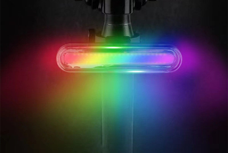 Produit Colorful Taillights Mountain Bike phares Usb Charging Road Mountain Bike Night