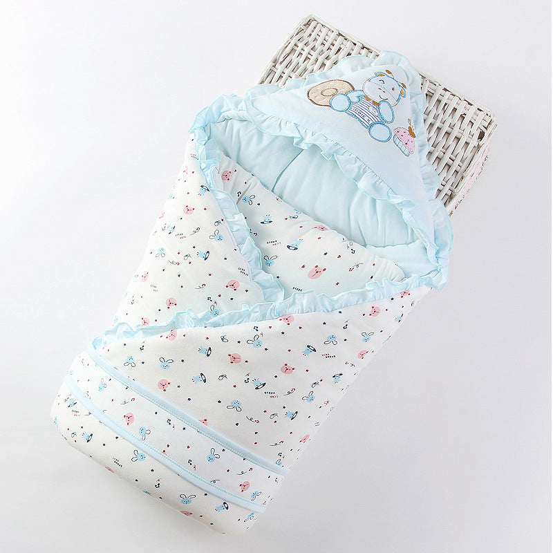 Bébé mince couverture sac de couchage nouveau-né bébé fournitures printemps hiver