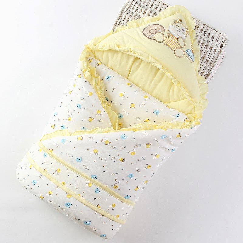 Bébé mince couverture sac de couchage nouveau-né bébé fournitures printemps hiver