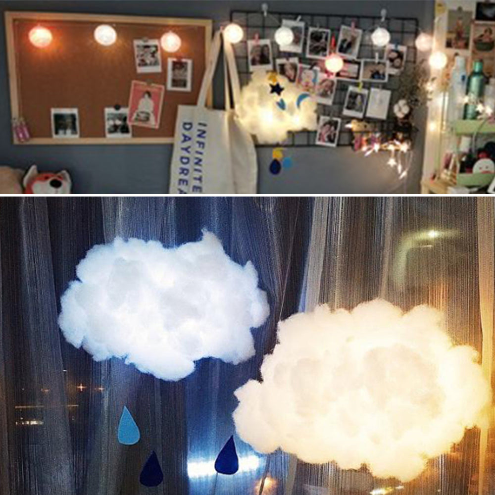Ma Lang Creative Dream Catcher Cloud Light Diy Material Package Ins Wind Decoration Girl H