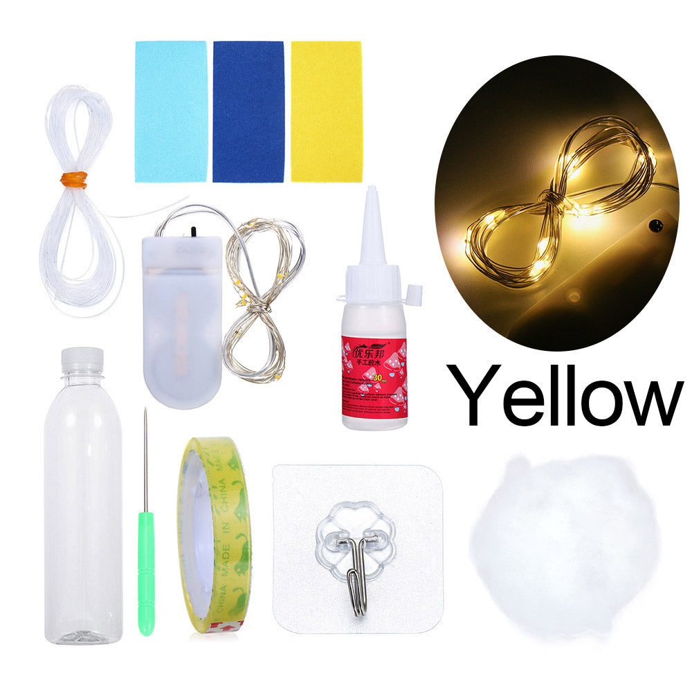 Ma Lang Creative Dream Catcher Cloud Light Diy Material Package Ins Wind Decoration Girl H