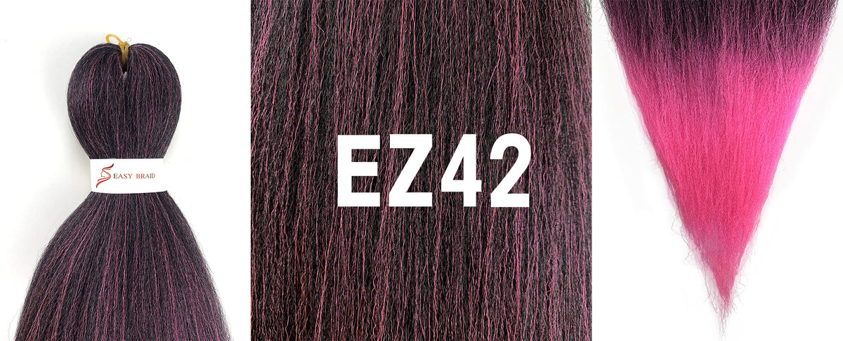 Fibre chimique basse température silk Ez tresses africains