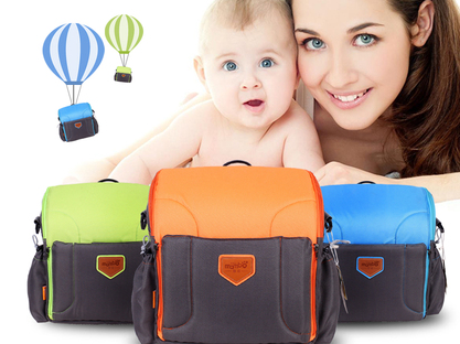 Multifonctionnel Mummy Bag Fashion Double Epaule Outing Package en attente Baby Chil