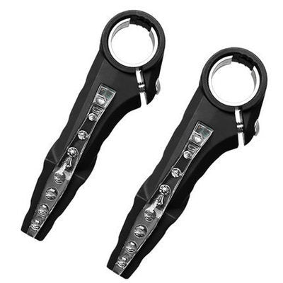 Lampe de poignée de direction de vélo avec lampe Horn Vice poignée Led Avertissement Lampe Mountain Bike