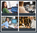 Vidéo Conférence 4 pouces Fill Light Computer Live Photography Light LED Selfie Light USB Po