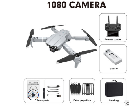 SHAREFUNBAY Drone 4k HD Dual Camera Positionnement visuel 1080P WiFi Fpv Drone Height Preserv