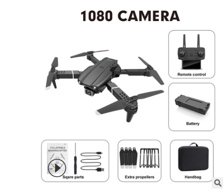 SHAREFUNBAY Drone 4k HD Dual Camera Positionnement visuel 1080P WiFi Fpv Drone Height Preserv