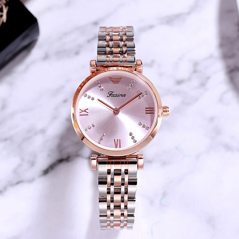Bijoux de montre Collier plein de Star Watch Electronic Watch Set