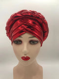 Brim Lait à trois layer Silk Bronzing Braid Head