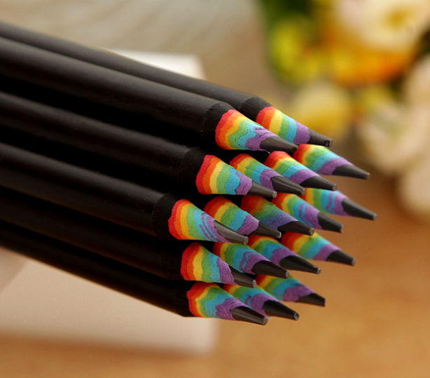 Rainbow HB Environmental Pencil Creative Papeterie