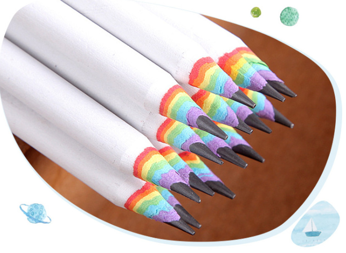 Rainbow HB Environmental Pencil Creative Papeterie
