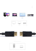 1.8m DP Male to DP Male Extension Cable DisplayPort Video Cable DP to DP