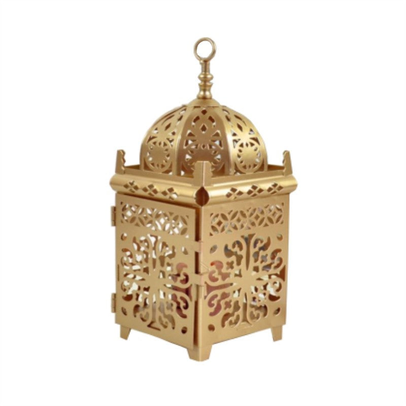 Lanterne de suspension Weddi en métal style marocain