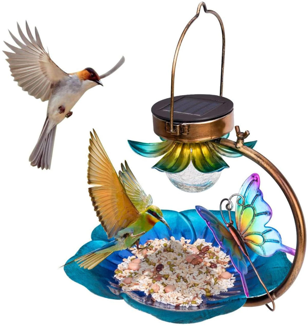 Solaire Crack Ball Bird Feeder