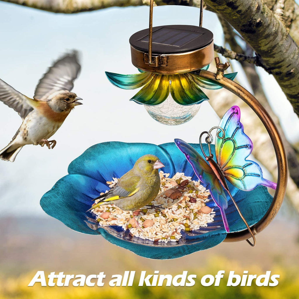 Solaire Crack Ball Bird Feeder