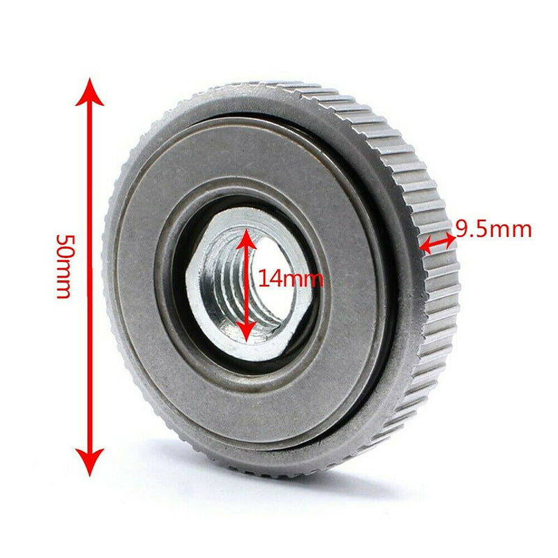 3-Piece Portable M14 Angle Grinder plaque de verrouillage Chuck Angle Grinder Fast Clamp Locking Pl