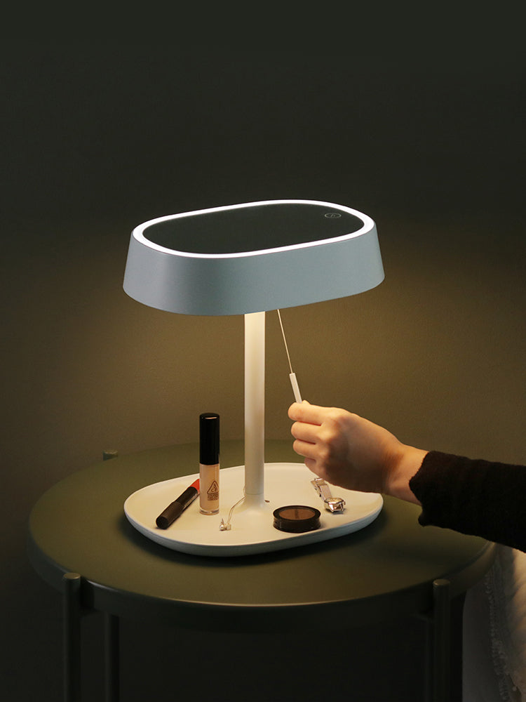 Miroir de maquillage Muid Net Red Portable Led Table Top Dressing Miroir avec lumière
