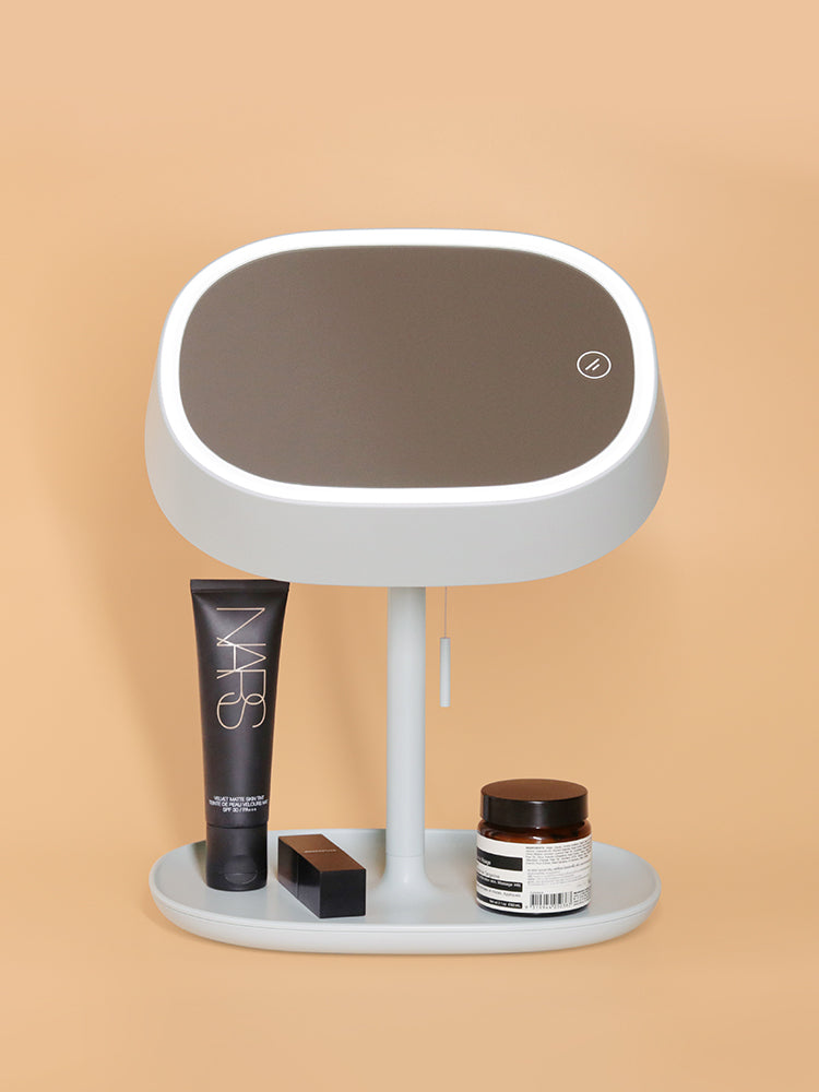 Miroir de maquillage Muid Net Red Portable Led Table Top Dressing Miroir avec lumière
