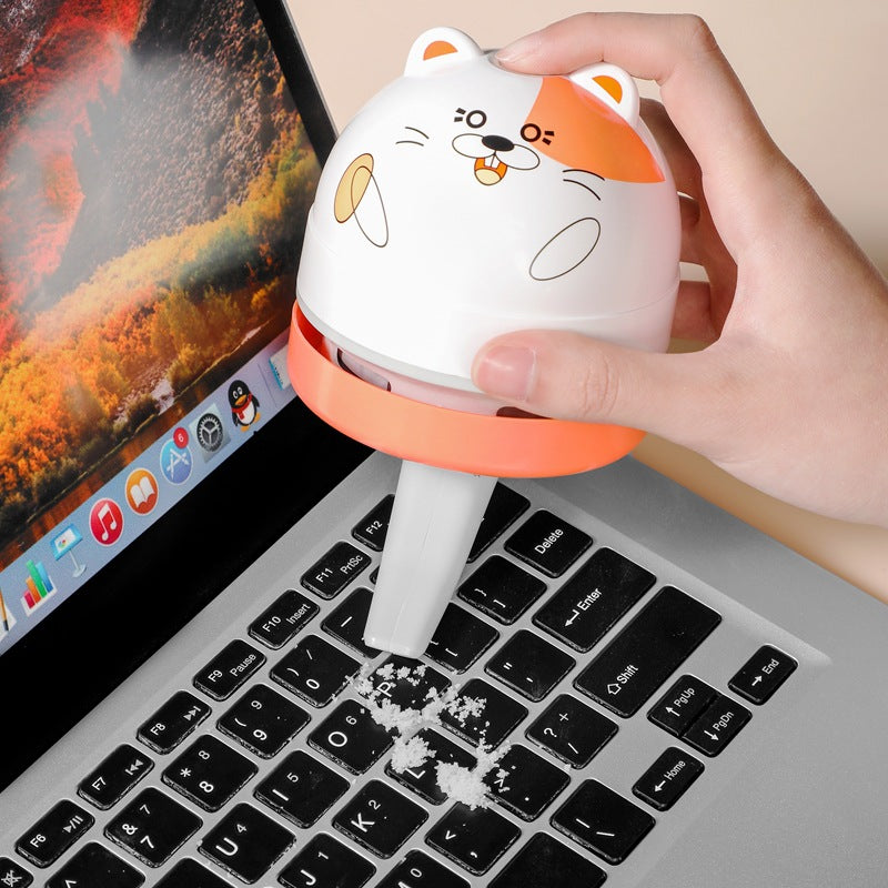 Amazon Usb sans fil charge Aspirateur nettoyant Portable Mini bureau de nettoyage de clavier main