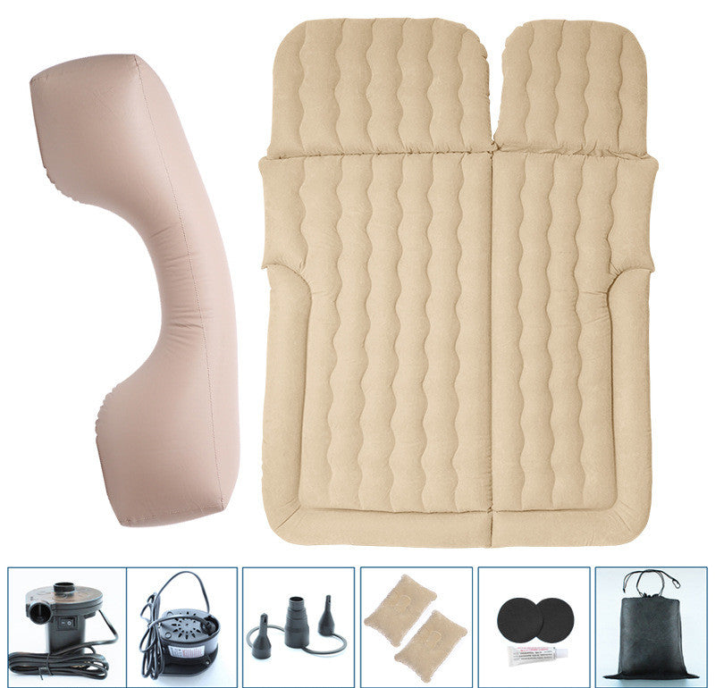 Stock Accessoires d'intérieur de voiture Maison voiture double usage gonflable lit voiture Suv air Coussin Be