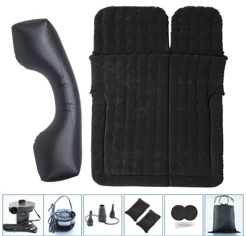 Stock Accessoires d'intérieur de voiture Maison voiture double usage gonflable lit voiture Suv air Coussin Be