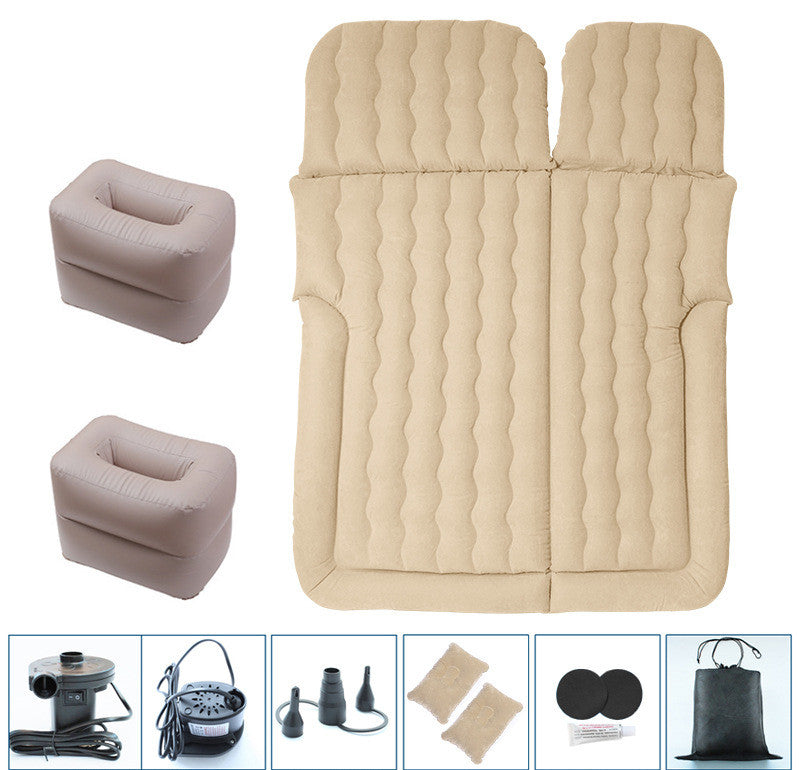 Stock Accessoires d'intérieur de voiture Maison voiture double usage gonflable lit voiture Suv air Coussin Be